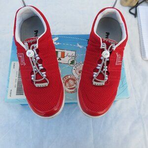 Propet Travel Walker Red‎ Mesh Sneakers